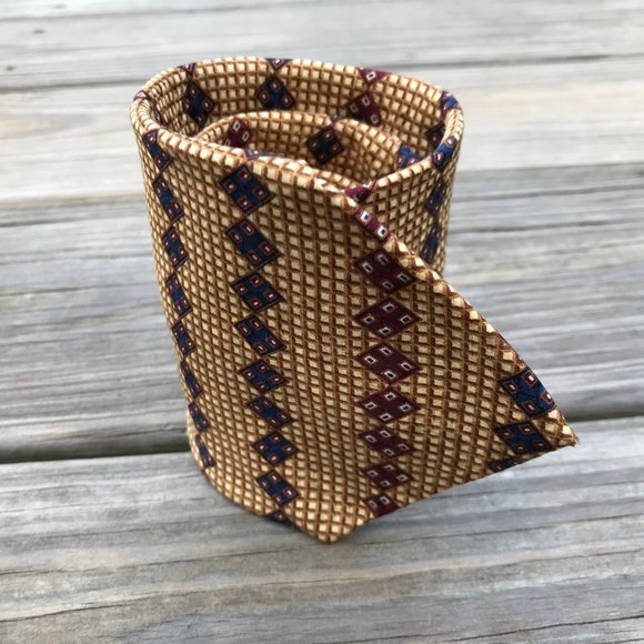 Nautica Men Tie Classic Length Necktie 100% Silk T - Picture 8 of 10